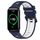 For Honor Watch ES 20mm Cinturino sportivo in silicone bicolore (blu notte + bianco) For Honor Watch ES 20mm Cinturino sportivo in silicone bicolore (blu notte + bianco)