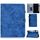 Custodia protettiva per tablet Lenovo Tab P11 Pro Gen 2 in tessuto stile marmo Texture PU (blu) Custodia protettiva per tablet Lenovo Tab P11 Pro Gen 2 in tessuto stile marmo Texture PU (blu)