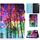 Per Lenovo Tab P11 Gen 2 Filo per cucire Custodia in pelle per tablet verniciata orizzontale (Foresta)