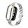 Per custodia in metallo integrata Xiaomi Mi Band 8 + cinturino per orologio a tre sfere (argento) Per custodia in metallo integrata Xiaomi Mi Band 8 + cinturino per orologio a tre sfere (argento)