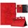 Per Lenovo Tab P11 Pro Gen 2 Custodia per tablet in pelle goffrata farfalla peonia (rosso) Per Lenovo Tab P11 Pro Gen 2 Custodia per tablet in pelle goffrata farfalla peonia (rosso)