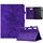 Per Lenovo Tab P11 Pro Gen 2 Custodia per tablet in pelle goffrata farfalla peonia (viola) Per Lenovo Tab P11 Pro Gen 2 Custodia per tablet in pelle goffrata farfalla peonia (viola)