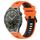Per Huawei Watch GT3 SE 22mm Cinturino sportivo in silicone bicolore (arancione + nero) Per Huawei Watch GT3 SE 22mm Cinturino sportivo in silicone bicolore (arancione + nero)