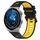 Per Huawei Watch GT3 Pro 46mm 22mm Cinturino sportivo in silicone bicolore (nero + giallo) Per Huawei Watch GT3 Pro 46mm 22mm Cinturino sportivo in silicone bicolore (nero + giallo)