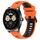 Per Huawei Watch Buds 22mm Cinturino sportivo in silicone bicolore (arancione + nero) Per Huawei Watch Buds 22mm Cinturino sportivo in silicone bicolore (arancione + nero)