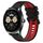 Per Huawei Watch Buds 22mm Cinturino sportivo in silicone bicolore (nero + rosso) Per Huawei Watch Buds 22mm Cinturino sportivo in silicone bicolore (nero + rosso)