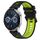 Per Huawei Watch GT3 46mm 22mm Cinturino sportivo in silicone bicolore (nero + verde) Per Huawei Watch GT3 46mm 22mm Cinturino sportivo in silicone bicolore (nero + verde)