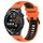 Per Huawei Watch GT Runner 22mm Cinturino sportivo in silicone bicolore (arancione + nero) Per Huawei Watch GT Runner 22mm Cinturino sportivo in silicone bicolore (arancione + nero)