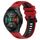 Per Huawei Watch GT 2E 22mm Cinturino sportivo in silicone bicolore (rosso + nero)