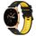 For Honor Watch GS 3 22mm Cinturino sportivo in silicone bicolore (nero + giallo) For Honor Watch GS 3 22mm Cinturino sportivo in silicone bicolore (nero + giallo)