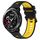 For Honor Watch GS Pro 22mm Cinturino sportivo in silicone bicolore (nero + giallo) For Honor Watch GS Pro 22mm Cinturino sportivo in silicone bicolore (nero + giallo)