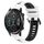 Per Honor Magic Watch 2 46mm 22mm Cinturino sportivo in silicone bicolore (bianco + nero) Per Honor Magic Watch 2 46mm 22mm Cinturino sportivo in silicone bicolore (bianco + nero)