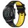 Per Honor Magic Watch 2 46mm 22mm Cinturino sportivo in silicone bicolore (nero + giallo) Per Honor Magic Watch 2 46mm 22mm Cinturino sportivo in silicone bicolore (nero + giallo)
