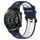 Per Honor Magic Watch 2 46mm 22mm Cinturino sportivo in silicone bicolore (blu notte + bianco) Per Honor Magic Watch 2 46mm 22mm Cinturino sportivo in silicone bicolore (blu notte + bianco)