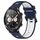 For Honor Watch Dream 22mm Cinturino sportivo in silicone bicolore (blu notte + bianco) For Honor Watch Dream 22mm Cinturino sportivo in silicone bicolore (blu notte + bianco)