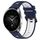 Per Xiaomi Watch S2 46mm 22mm Cinturino sportivo in silicone bicolore (blu notte + bianco) Per Xiaomi Watch S2 46mm 22mm Cinturino sportivo in silicone bicolore (blu notte + bianco)