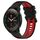 Per Xiaomi MI Watch S1 Pro 22mm Cinturino sportivo in silicone bicolore (nero + rosso) Per Xiaomi MI Watch S1 Pro 22mm Cinturino sportivo in silicone bicolore (nero + rosso)
