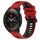 Per Xiaomi MI Watch S1 Pro 22mm Cinturino sportivo in silicone bicolore (rosso + nero) Per Xiaomi MI Watch S1 Pro 22mm Cinturino sportivo in silicone bicolore (rosso + nero)