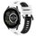 Per Xiaomi Haylou RT2 LS10 22mm Cinturino sportivo in silicone bicolore (bianco + nero) Per Xiaomi Haylou RT2 LS10 22mm Cinturino sportivo in silicone bicolore (bianco + nero)