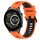 Per Xiaomi Haylou RT2 LS10 22mm Cinturino sportivo in silicone bicolore (arancione + nero) Per Xiaomi Haylou RT2 LS10 22mm Cinturino sportivo in silicone bicolore (arancione + nero)