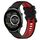Per Xiaomi Haylou RT2 LS10 22mm Cinturino sportivo in silicone bicolore (nero + rosso) Per Xiaomi Haylou RT2 LS10 22mm Cinturino sportivo in silicone bicolore (nero + rosso)