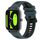 Per Xiaomi Haylou RS4 LS12 22mm Cinturino sportivo in silicone bicolore (verde oliva + nero)