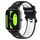 Per Xiaomi Haylou RS4 LS12 22mm Cinturino sportivo in silicone bicolore (nero + bianco) Per Xiaomi Haylou RS4 LS12 22mm Cinturino sportivo in silicone bicolore (nero + bianco)