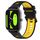Per Xiaomi Haylou RS4 LS12 22mm Cinturino sportivo in silicone bicolore (nero + giallo) Per Xiaomi Haylou RS4 LS12 22mm Cinturino sportivo in silicone bicolore (nero + giallo)