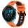Per Garmin Forerunner 265 22mm Cinturino sportivo in silicone bicolore (arancione + nero) Per Garmin Forerunner 265 22mm Cinturino sportivo in silicone bicolore (arancione + nero)