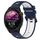 Per Garmin Forerunner 255 22mm Cinturino sportivo in silicone bicolore (blu notte + bianco) Per Garmin Forerunner 255 22mm Cinturino sportivo in silicone bicolore (blu notte + bianco)