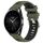 Per Xiaomi Watch S2 42mm 22mm Cinturino sportivo in silicone con fibbia in acciaio bicolore (verde militare + nero) Per Xiaomi Watch S2 42mm 22mm Cinturino sportivo in silicone con fibbia in acciaio bicolore (verde militare + nero)