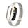 Custodia in metallo integrata per Xiaomi Mi Band 8 + cinturino con fibbia in maglia d'acciaio (beige) Custodia in metallo integrata per Xiaomi Mi Band 8 + cinturino con fibbia in maglia d'acciaio (beige)