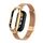 Custodia in metallo integrata per Xiaomi Mi Band 8 + cinturino con fibbia in maglia d'acciaio (oro rosa) Custodia in metallo integrata per Xiaomi Mi Band 8 + cinturino con fibbia in maglia d'acciaio (oro rosa)