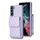 Per Samsung Galaxy S22 + 5G Custodia per telefono in pelle rombica con portafoglio verticale (viola) Per Samsung Galaxy S22 + 5G Custodia per telefono in pelle rombica con portafoglio verticale (viola)