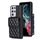 Per Samsung Galaxy S21 Ultra 5G Portafoglio verticale Custodia in pelle rombica (nero) Per Samsung Galaxy S21 Ultra 5G Portafoglio verticale Custodia in pelle rombica (nero)