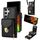 Per Samsung Galaxy S22 Ultra 5G Custodia a portafoglio per scheda hardware con cerniera (nero) Per Samsung Galaxy S22 Ultra 5G Custodia a portafoglio per scheda hardware con cerniera (nero)