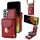 Per Samsung Galaxy S22+ 5G Custodia a portafoglio per scheda hardware con cerniera (rosso) Per Samsung Galaxy S22+ 5G Custodia a portafoglio per scheda hardware con cerniera (rosso)