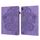 Per Samsung Galaxy Tab S6 T860 Custodia per tablet in pelle con motivo pavone in rilievo (viola) Per Samsung Galaxy Tab S6 T860 Custodia per tablet in pelle con motivo pavone in rilievo (viola)