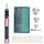 SNJ-3681 Mini penna per incisione Smerigliatrice elettrica per lucidatura senza fili, stile: oro rosa + testa di molatura + lama da taglio + stencil per intaglio SNJ-3681 Mini penna per incisione Smerigliatrice elettrica per lucidatura senza fili, stile: oro rosa + testa di molatura + lama da taglio + stencil per intaglio
