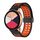 Cinturino per orologio in silicone bicolore con fibbia nera pieghevole a doppia fila da 20 mm (nero arancione) Cinturino per orologio in silicone bicolore con fibbia nera pieghevole a doppia fila da 20 mm (nero arancione)