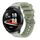 Per Huawei Watch GT 2e Cinturino in silicone con foro tondo tinta unita (verde) Per Huawei Watch GT 2e Cinturino in silicone con foro tondo tinta unita (verde)
