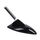 Pinna di squalo solare per auto con spia LED per antenna, specifica: nera