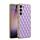 Per Samsung Galaxy S23+ 5G Custodia per cellulare in PU con motivo a rombo GKK galvanica (viola) Per Samsung Galaxy S23+ 5G Custodia per cellulare in PU con motivo a rombo GKK galvanica (viola)