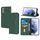 Per Samsung Galaxy S23+ 5G Custodia in pelle magnetica con cuciture a trama tessuta (verde) Per Samsung Galaxy S23+ 5G Custodia in pelle magnetica con cuciture a trama tessuta (verde)