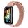 Per cinturino per orologio in nylon con cinturino Huawei Band 7 (rosa)