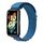Per cinturino per orologio in nylon con cinturino Huawei Band 7 (blu)