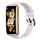 Per cinturino in silicone tinta unita Huawei Band 7 (bianco)