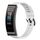 Per cinturino in silicone tinta unita Huawei Band 3 (bianco)
