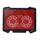 S200 Dual Silent Cooling Fan Pad di raffreddamento portatile sottile per notebook per laptop (rosso) S200 Dual Silent Cooling Fan Pad di raffreddamento portatile sottile per notebook per laptop (rosso)