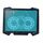 S200 Dual Silent Cooling Fan Pad di raffreddamento portatile sottile per notebook per laptop (blu) S200 Dual Silent Cooling Fan Pad di raffreddamento portatile sottile per notebook per laptop (blu)